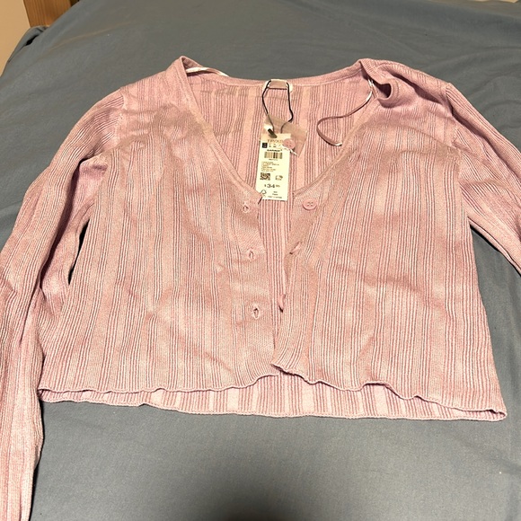 Purple cardigan - Picture 1 of 2